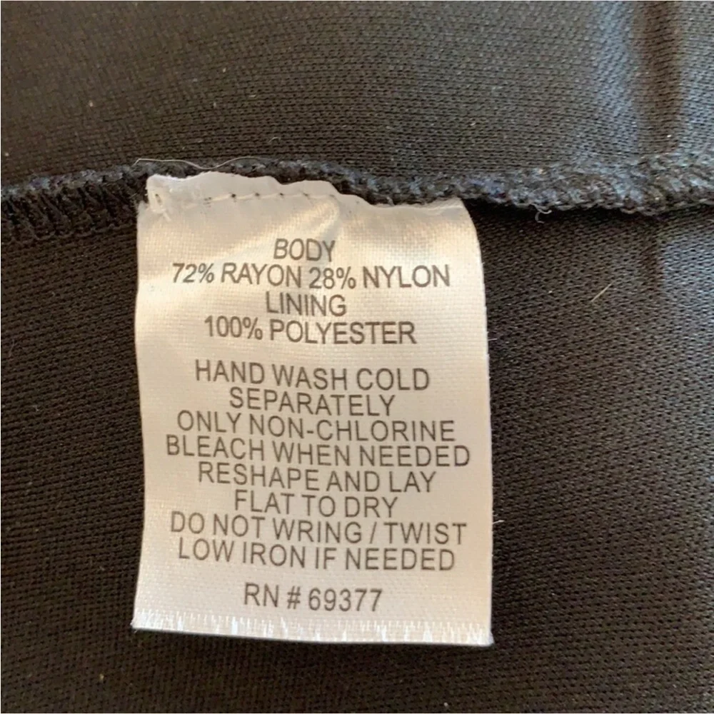 Black Striped Bodycon Dress Large Colorful Designer  NWT - Picture 7 of 7